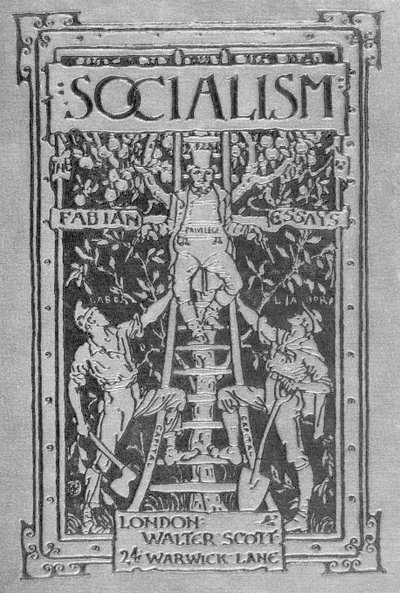 Couverture de Socialisme : Essais fabiens - Walter Crane